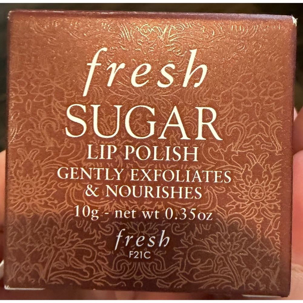 Fresh Sugar Lip Polish Gently Exfoliates & Nourishes Lip Scrub 10g 0.35oz NIB